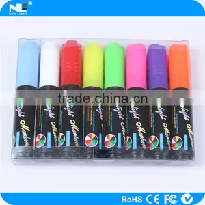 8 Colors Highlighter Pen /maker Pen /10mm Flourescent Pen for the Kids and Children thumbnail-3