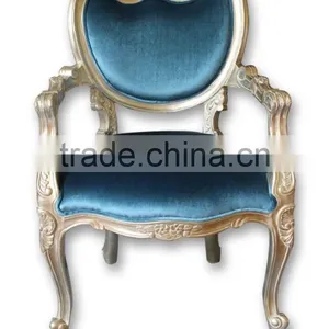 MD-1406-03 Antique Leading Chair in Pair for Home or Hotel Decor thumbnail-3