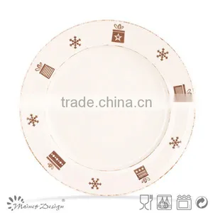 Christmas Plates,ceramic Christmas Plate for Kids,hand Painted Christmas Plate thumbnail-1