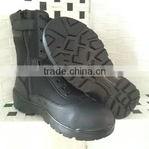 Hot Sale Leather Army Boot for Saudi Arabia thumbnail-1