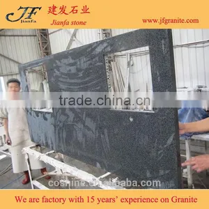 Chinese Black Granite Countertop G654 Granite Prefab Countertop Slab thumbnail-2