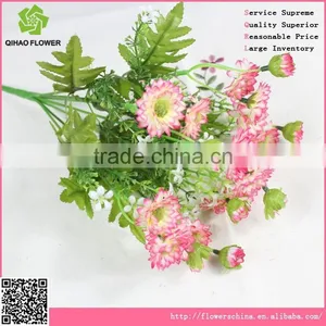 Small Chrysanthemum Bouquet Artificial Chrysanthemum Bouquet Decorative Flowers Landscaping Flowers thumbnail-3