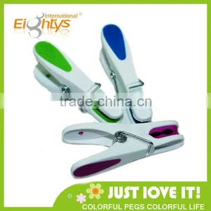 Packed Into Plastic Basket New Material Hanging Colored Peg for Clothes thumbnail-2