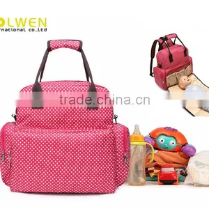 Fashion Multi-function Changing Diaper Backpack Bag thumbnail-1