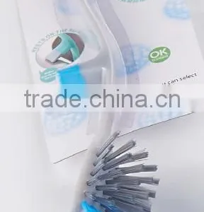 Creative MINI All-purpose Long Handle Bathroom Cleaning Brush With a Pincers thumbnail-5