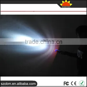 2016 Wholesale OEM 3 Mode LED Plastic Signal Light Flashlight Torch thumbnail-4