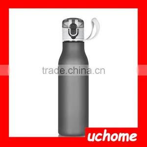 UCHOME Custom 550ml Colored Frosted Sports Plastic Water Bottle thumbnail-3