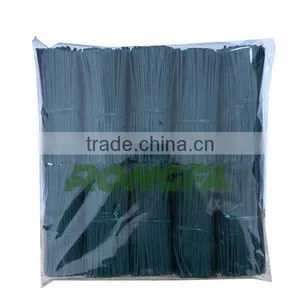 12cm Waterproof Plastic Metal Wire Twist Ties for Agriculture and Garden thumbnail-6