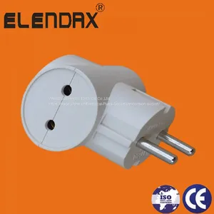 Manufacture 10/16A European Electircal Power Plug Adaptor thumbnail-3