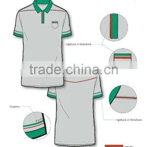 Italy Design Services for Men's Single Pocket Polo Shirt ODM thumbnail-1