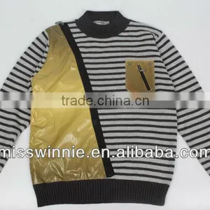 Maximum School Sweater , Childs 100% Cotton Sweaters, Boy Sweater Manufacturer thumbnail-1