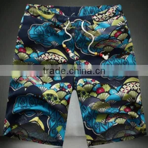 OEM Service for 100% Polyester Men's Beach Shorts/ Printed Shorts thumbnail-4
