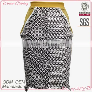 New Arrival Contrast Colored Fashionable High Quality Best Price Under Skirt Picture thumbnail-1