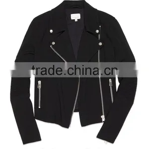 Hot Sale Lady Short Style Fitted Classic City Jacket Custom for Sale thumbnail-6