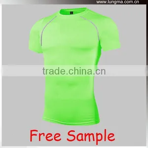 Hot Sale Spandex Polyester Lycra Rash Guard Compression Rashguard thumbnail-1