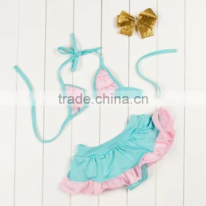 2017 Baby Summer Boutique Clothing Set Baby Bikini Children's Swimwear Kids Swimming Wear Baby Beach Clothing thumbnail-1