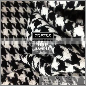 Woven Style 100% Cotton Houndstooth Fabric thumbnail-1