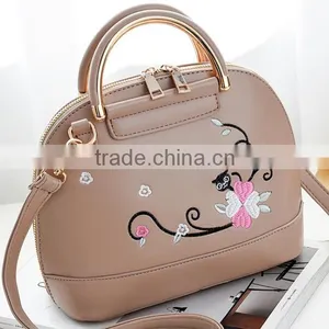 Zm35681a Wholesale Casual Leather Bag Korean Fashion Tote Handbag thumbnail-4