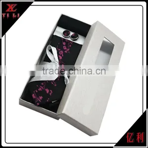 Fashion Man Custom Logo Polyester Tie Gift Set thumbnail-1