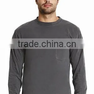 Next Level Apparel Unisex Inspired Dye L/S Pocket Crew Tee - 100% Combed Ring-spun Cotton Jersey and Comes With Your Logo thumbnail-6