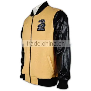 Plus Size Cusotmized Mens Bomber Jacket thumbnail-2
