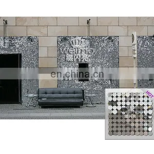 2017 Glitter Sequin Panel Air Moving Billboard Advertising thumbnail-2