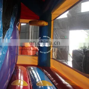 Inflatable Combo Jumping Bouncy Slide Air House thumbnail-5