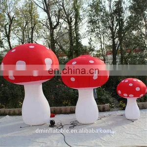 Giant Inflatable Mushroom With LED for Park Decoration thumbnail-3
