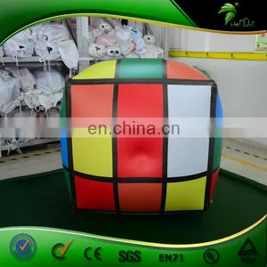Advertising Vinyl Inflatable Rubik's Cube Helium Cube Beach Ball thumbnail-4