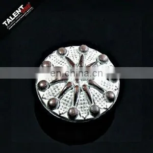 Custom Private Brand Name Logo Denim Metal Buttons thumbnail-5
