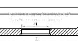 Vitrified Bond Diamond Wheel thumbnail-4