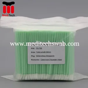 FLEXIBLE PADDLE HEAD POLYESTER SWAB PS768 thumbnail-1