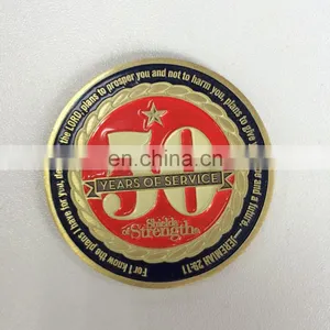 Custom Design Coin as Customized Triathlon / Soccer Sport Coin Engraved / Embossed Zinc Die Cast Coin thumbnail-3