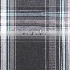 Wholesale Fashionable T/C Plaid Linen Woven Shirt Fabric thumbnail-2