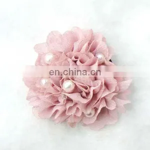 2013 Newest Handmake Fabric Pearl Flower Hair Comb Hair Headband Hair Pin Hair Accessory Garment Accessory thumbnail-1
