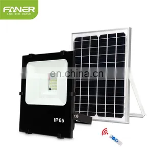 Faner Lighting 2020 New Design SMD Outdoor Waterproof 100w Ip65 Outdoor Solar Led Flood Light Price Mono Solar Panel thumbnail-5