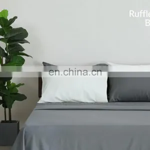 Luxury Super Comfortable Flannelette Anti-wrinkle Polyester Long-lasting Strength Bed Sheet thumbnail-1
