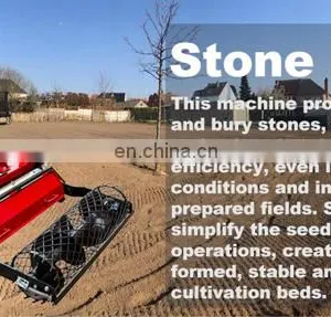 Agriculture Rotavator Machine 3 Point Linkage Rotary Tiller for Tractor Stone Burier Rotavator Machine With CE Certificate thumbnail-7