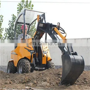 Cheap Mini Used Front End Loader Farm Tractor thumbnail-5