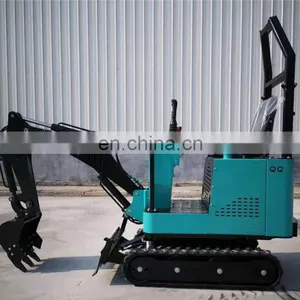 Cheap China_mini_excavator 0.8 Ton Mini Excavator Digger With Adjustable Bulldozer for Sale thumbnail-4