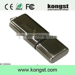 Wholesale Metal USB 2.0 32GB Rectangle USB Flash Drive Made in China thumbnail-5