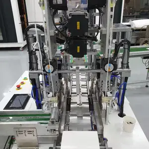 Cup Mask Forming Machine  Medical Disposable Mask Machine Full Automatic Kn95/ N95 Face Mask Machine thumbnail-4