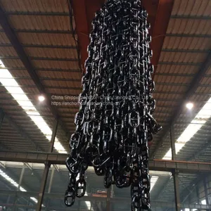 60mm Stud Link Marine Anchor Chains With BV Certificate thumbnail-2