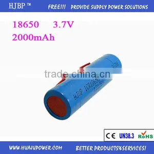 Cell 2200mah 3.7v 18650 Li-ion Wide Temperature (-40c to + 70c) Lithium Battery thumbnail-4