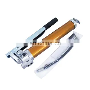 SIDE LEVER GREASE GUN SOLID & FLEXIBLE DELIVERY TUBE TOOL NEW thumbnail-3