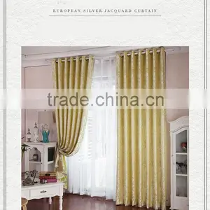 Hot Selling Jacquard Fabric Window Curtain/curtain Rod/curtain Track for Home/hotel thumbnail-1