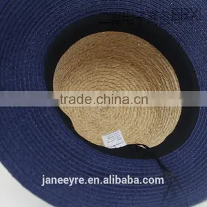 High Quality Womens Sun Beach Promotional Straw Hat Different Color thumbnail-5