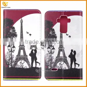 Wallet Leather Flip Cover Case for lg g4 Stylus thumbnail-1