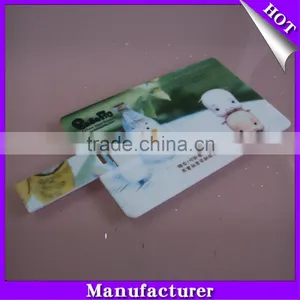 Bulk Cheap Wholesale 128m 256m 512m 1gb 2gb 4gb 8gb Credit Card Shape Usb Flash Drive thumbnail-2