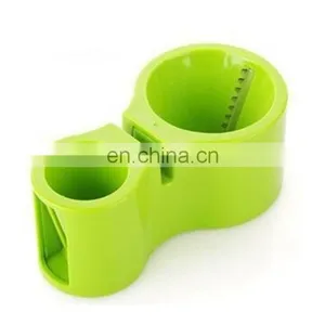 Multi-Functional Double Headed Spiral Cutter With Knife Sharpener Vegetable Slicer Cutter thumbnail-1